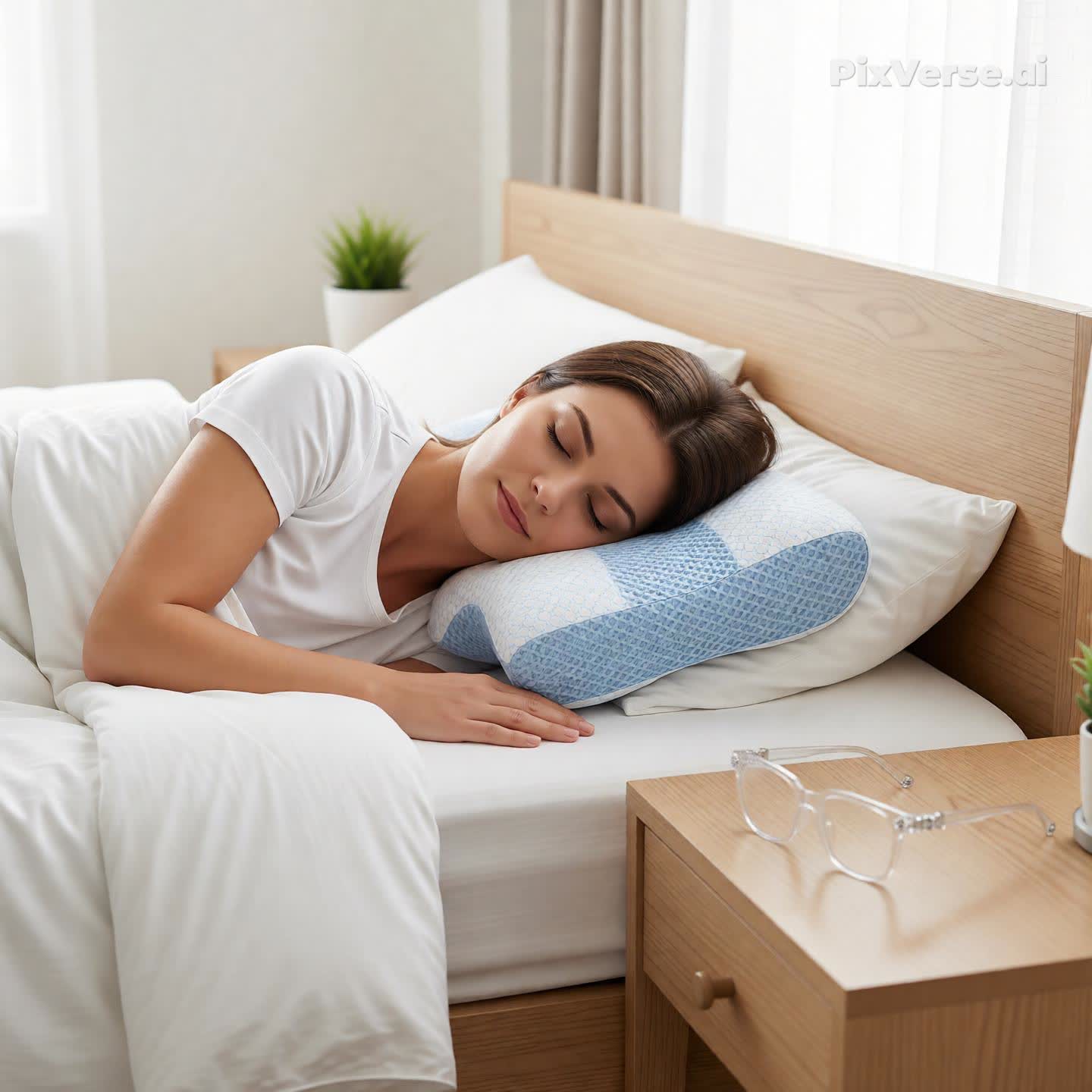 Pillow + Blue Light Glasses (Save $15)