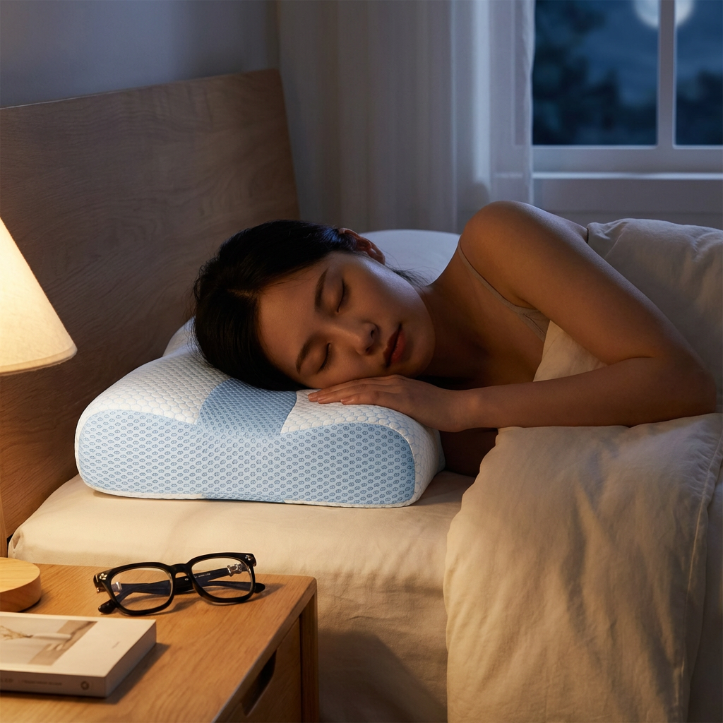 Pillow + Blue Light Glasses (Save $15)